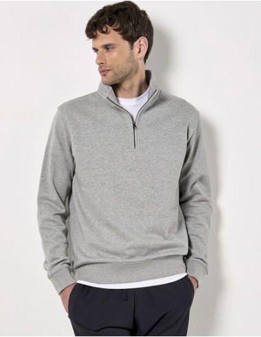 KUS-KK335-Regular Fit 1/4 Zip Sweatshirt